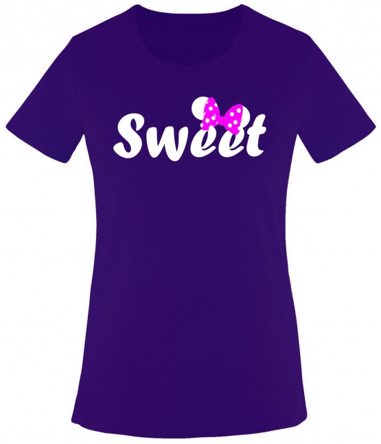 SWEET & HEART T-Shirt für Paare Liebe Love T-Shirt Damen und Her