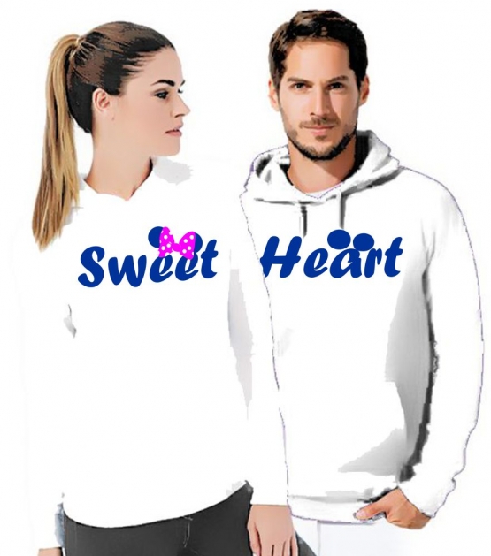 SWEET & HEART Sweatshirt für Paare Liebe Love süße Sweatshirts m