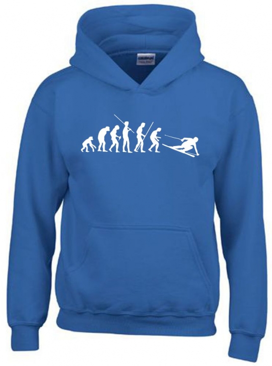 SKI Evolution Kinder Sweatshirt mit Kapuze HOODIE Kids Gr.128 - 