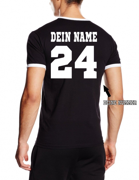 EM 2016 Deutschland T-SHIRT mit Deinem NAMEN + NUMMER ! Fußball 