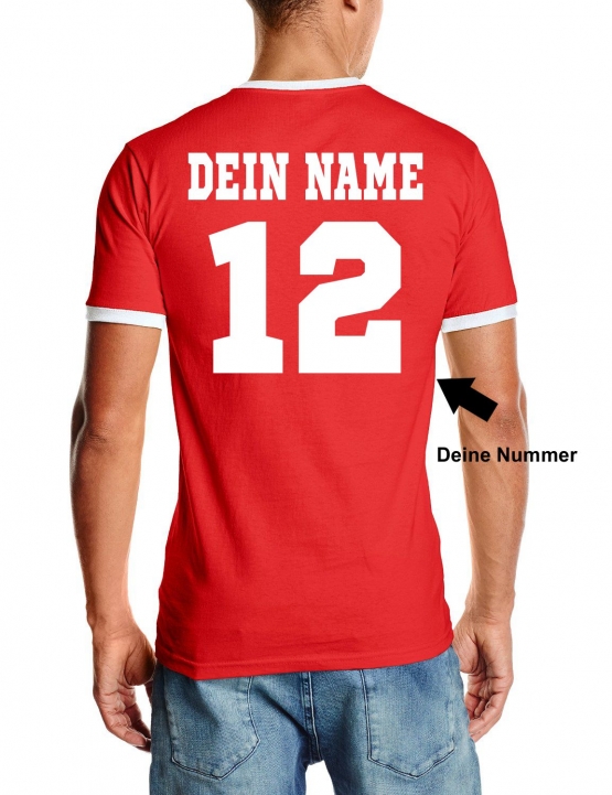 EM 2016 Suisse T-SHIRT mit Deinem NAMEN + NUMMER ! Fußball Triko