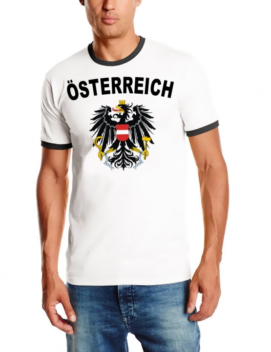 EM 2016 ÖSTERRREICH ADLER T-SHIRT mit Deinem NAMEN + NUMMER ! Fußball