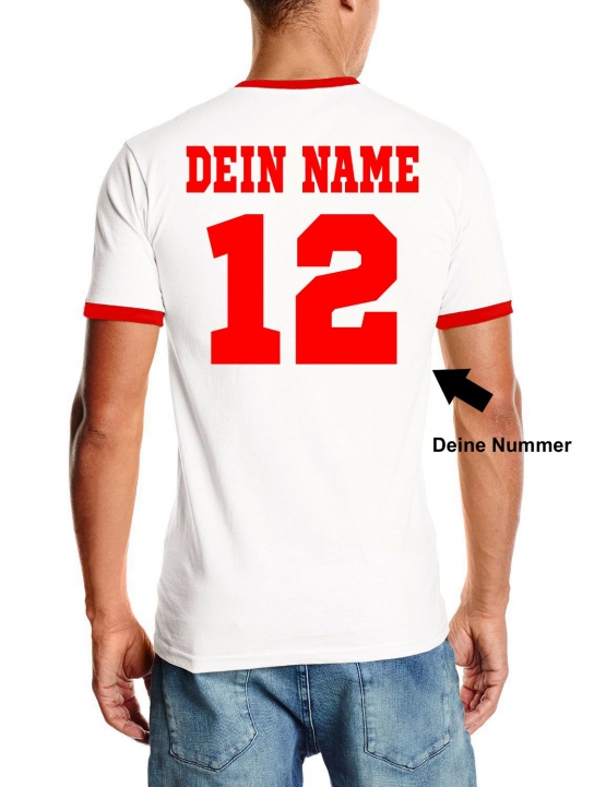 EM 2016 PORTUGAL T-SHIRT mit Deinem NAMEN + NUMMER ! PORTUGESE F