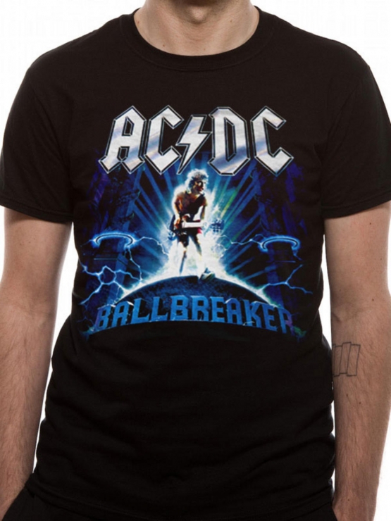 AC/DC - BALLBREAKER Tour - NEU - T-SHIRT, Schwarz - S M L XL XXL