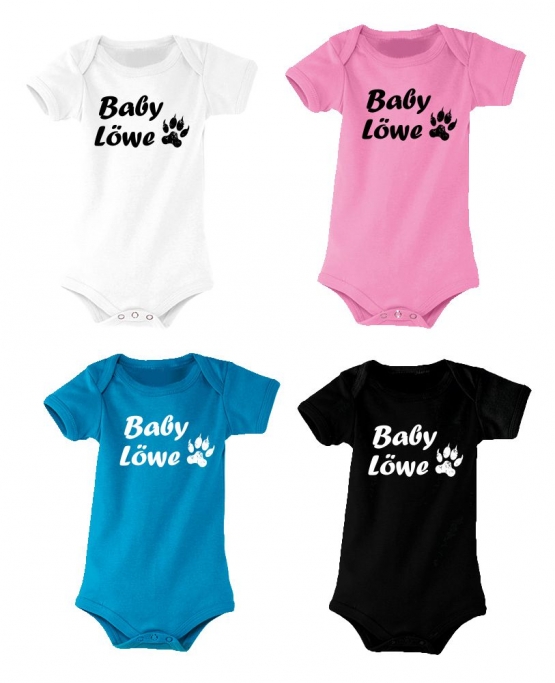 MAMA LÖWE + BABY LÖWE Long T-SHIRT + STRAMPLER - Set zur Geburt Mutter und Baby - ! Junge und Mädchen Strampler   S M L XL 2XL 3XL  Baby Body - Damen T-Shirt Extra Lang Strech