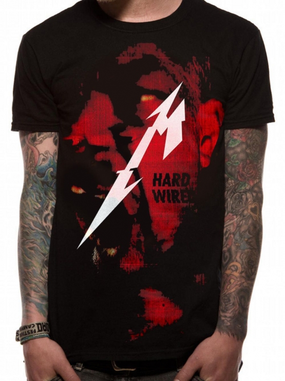 METALLICA Allover T-Shirt HARDWIRED...TO SELF-DESTRUCT Cover Neues Album Shirt, Schwarz S M L XL XXL