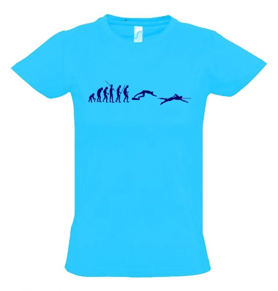 SCHWIMMEN Evolution Kinder T-Shirt Kids Gr.128 - 164 cm