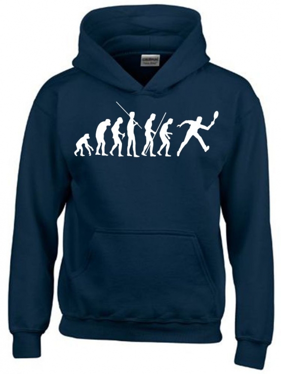 TENNIS Evolution Kinder Sweatshirt mit Kapuze HOODIE Kids Gr.128 - 164 cm