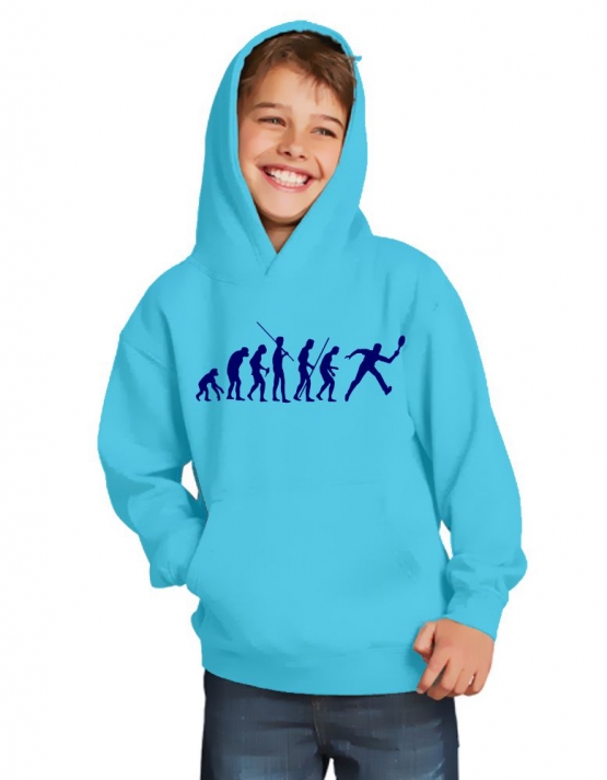 TENNIS Evolution Kinder Sweatshirt mit Kapuze HOODIE Kids Gr.128 - 164 cm