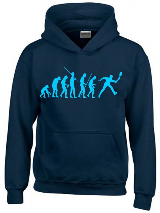 TENNIS Evolution Kinder Sweatshirt mit Kapuze HOODIE Kids Gr.128 - 164 cm