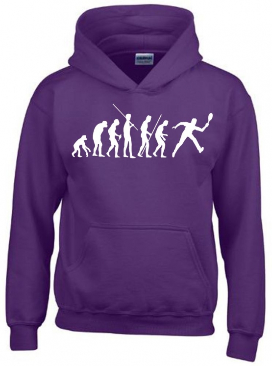 TENNIS Evolution Kinder Sweatshirt mit Kapuze HOODIE Kids Gr.128 - 164 cm