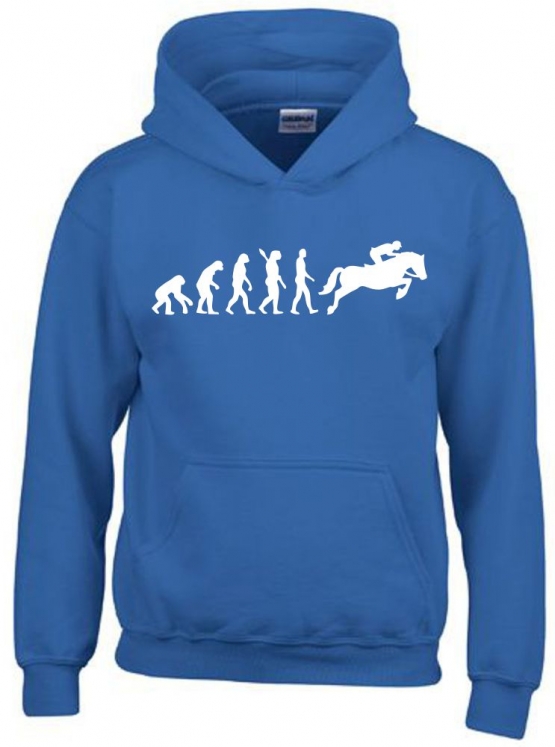 REITEN Evolution Kinder Sweatshirt mit Kapuze HOODIE Kids Gr.128 - 164 cm Voltegieren, Springreiten, Reitunterricht, Reiturnier