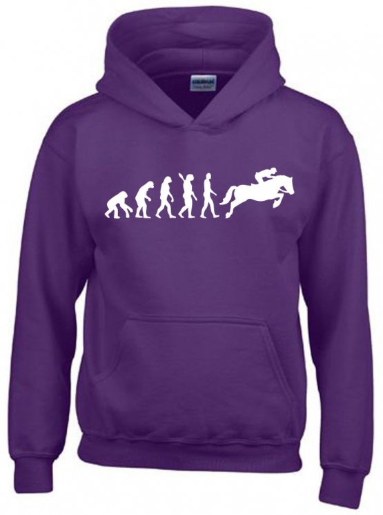 REITEN Evolution Kinder Sweatshirt mit Kapuze HOODIE Kids Gr.128 - 164 cm Voltegieren, Springreiten, Reitunterricht, Reiturnier