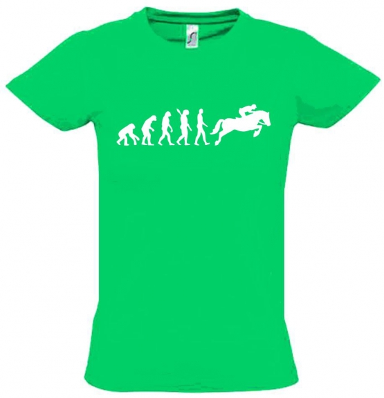 REITEN Evolution Kinder T-Shirt Kids Gr.128 - 164 cm Voltegieren, Springreiten, Reitunterricht, Reiturnier