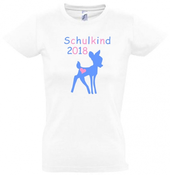 Schulkind 2018 ! Mädchen Geschwister T-Shirt Kids Gr.128 - 164 cm Einschulung, erster Schultag, 1. Klasse, Kindergartenabschieds Shirt