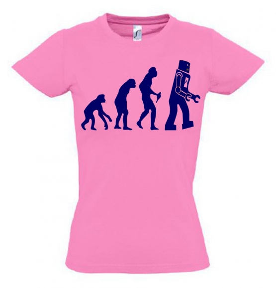 ROBOTER Evolution Kinder T-Shirt Kids Gr.128 - 164 cm