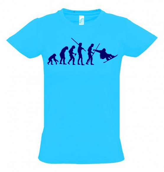 SNOWBOARD Evolution Kinder T-Shirt Kids Gr.128 - 164 cm