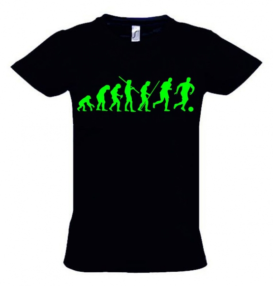 FUSSBALL Evolution Kinder T-Shirt Kids Gr.128 - 164 cm