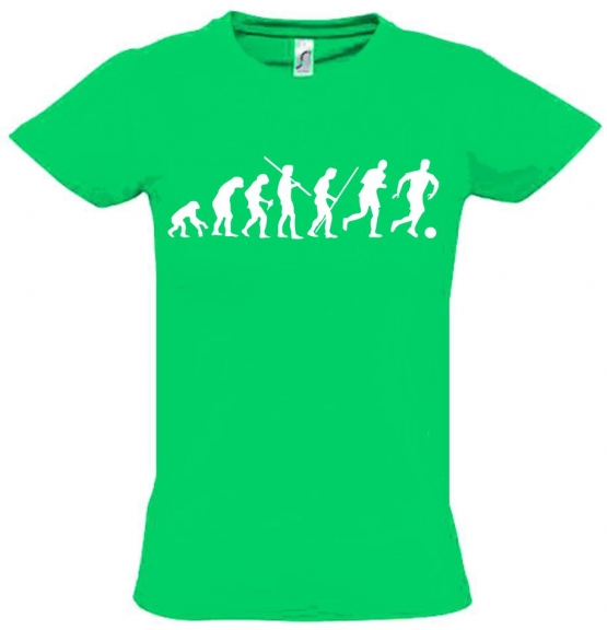 FUSSBALL Evolution Kinder T-Shirt Kids Gr.128 - 164 cm