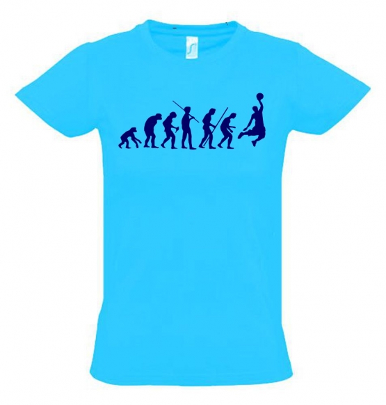 BASKETBALL Evolution Kinder T-Shirt Kids Gr.128 - 164 cm