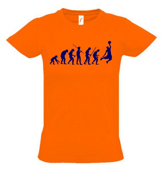 BASKETBALL Evolution Kinder T-Shirt Kids Gr.128 - 164 cm