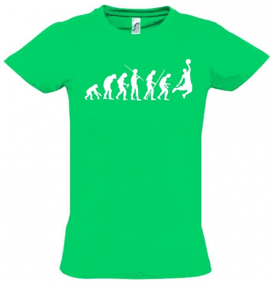 BASKETBALL Evolution Kinder T-Shirt Kids Gr.128 - 164 cm