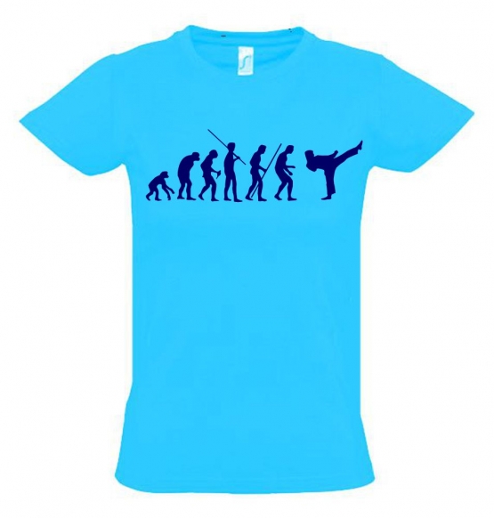 KARATE Evolution Kinder T-Shirt Kids Gr.128 - 164 cm Kickboxen, Taekwondo, Judo, Karate, Aikido, Ju Jutsu