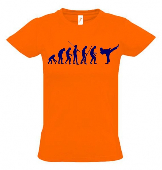 KARATE Evolution Kinder T-Shirt Kids Gr.128 - 164 cm Kickboxen, Taekwondo, Judo, Karate, Aikido, Ju Jutsu