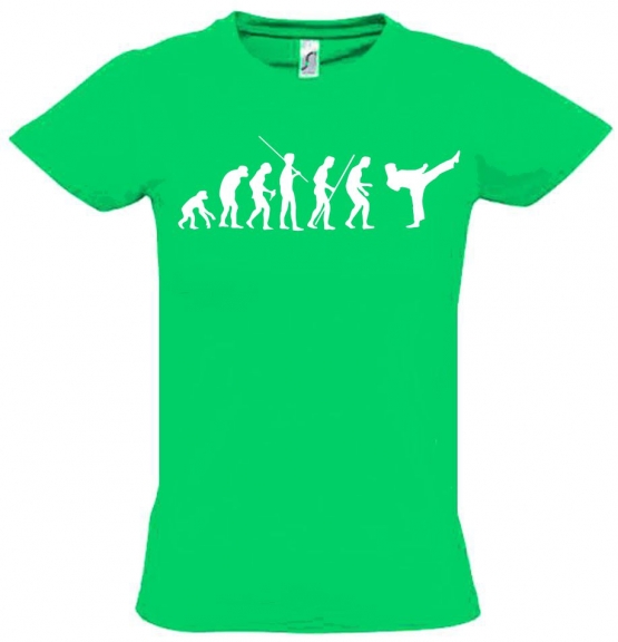 KARATE Evolution Kinder T-Shirt Kids Gr.128 - 164 cm Kickboxen, Taekwondo, Judo, Karate, Aikido, Ju Jutsu