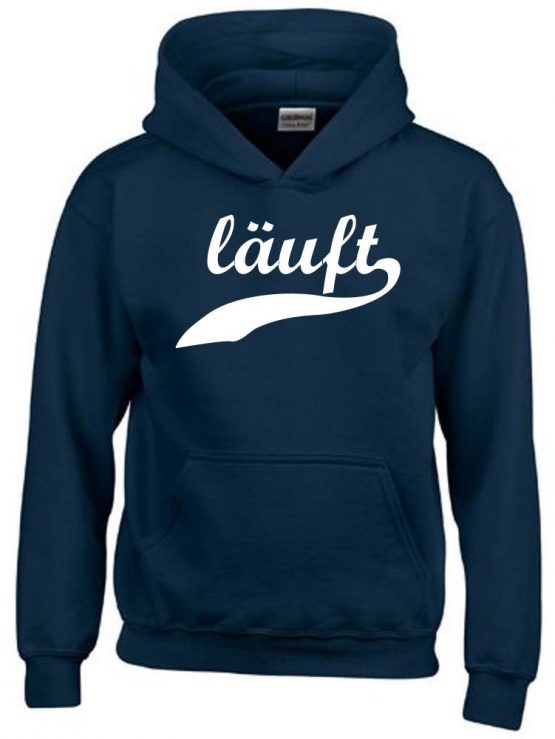 LÄUFT ! Kinder Sweatshirt mit Kapuze HOODIE Kids Gr.128 - 164 cm LASST MICH IN RUHE !