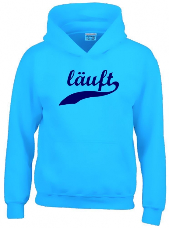 LÄUFT ! Kinder Sweatshirt mit Kapuze HOODIE Kids Gr.128 - 164 cm LASST MICH IN RUHE !