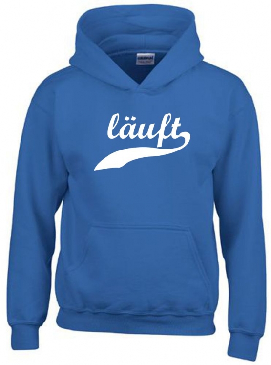 LÄUFT ! Kinder Sweatshirt mit Kapuze HOODIE Kids Gr.128 - 164 cm LASST MICH IN RUHE !