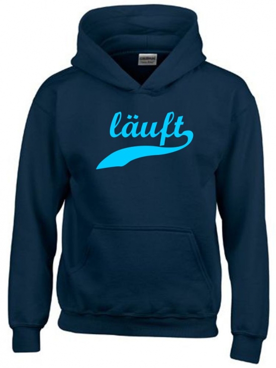 LÄUFT ! Kinder Sweatshirt mit Kapuze HOODIE Kids Gr.128 - 164 cm LASST MICH IN RUHE !