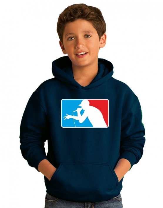 MC PRIME Hip Hop Kinder Hoodie Sweatshirt mit Kapuze Gr.128 - 164 cm RAP HIPHOP Style