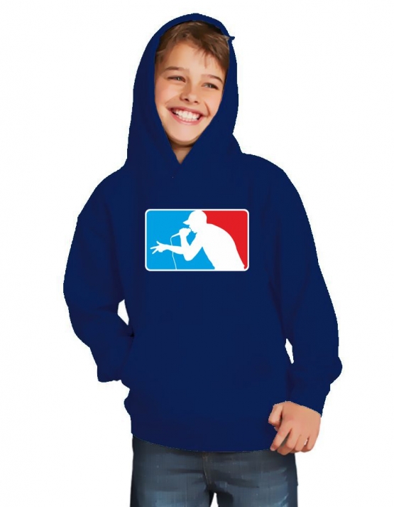 MC PRIME Hip Hop Kinder Hoodie Sweatshirt mit Kapuze Gr.128 - 164 cm RAP HIPHOP Style