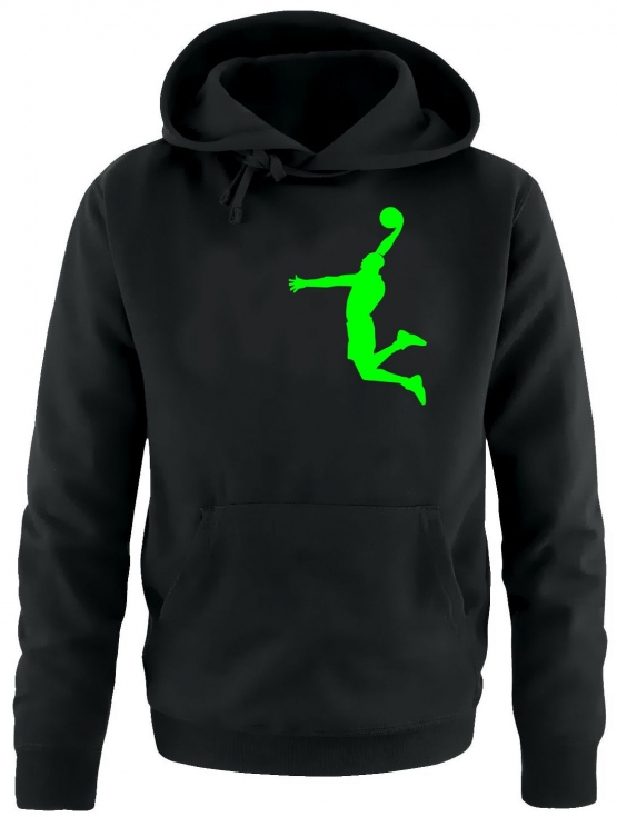 DUNK Basketball Slam Dunkin Erwachsenen Sweatshirt mit Kapuze HOODIE Gr.S M L XL XXL 3XL 4XL 5XL