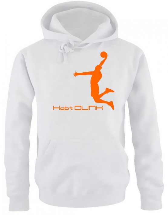 Habt DUNK Basketball Slam Dunkin Kinder Sweatshirt mit Kapuze HOODIE Kids Gr.128 - 164 cm