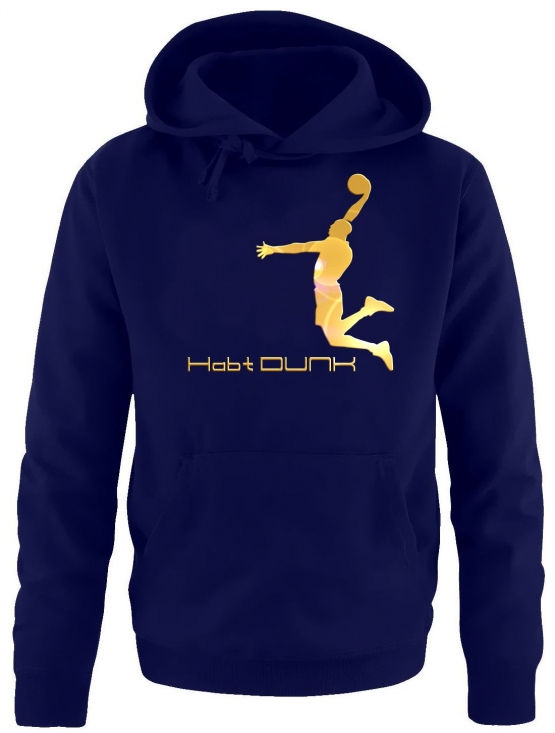 Habt DUNK Basketball Slam Dunkin Erwachsenen Sweatshirt mit Kapuze HOODIE Gr.S M L XL XXL 3XL 4XL 5XL