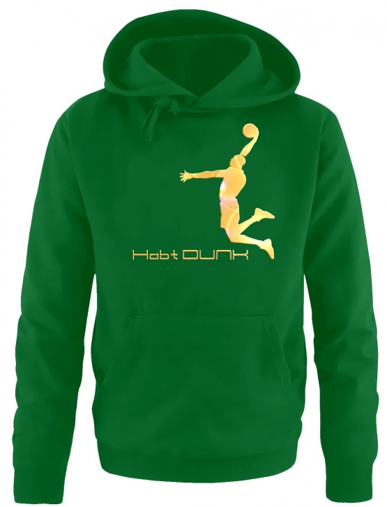 Habt DUNK Basketball Slam Dunkin Erwachsenen Sweatshirt mit Kapuze HOODIE Gr.S M L XL XXL 3XL 4XL 5XL