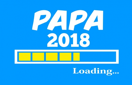 PAPA 2018 T-Shirt div. Farben S M L XL 2XL 3XL 4XL 5XL