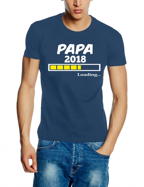 PAPA 2018 T-Shirt div. Farben S M L XL 2XL 3XL 4XL 5XL