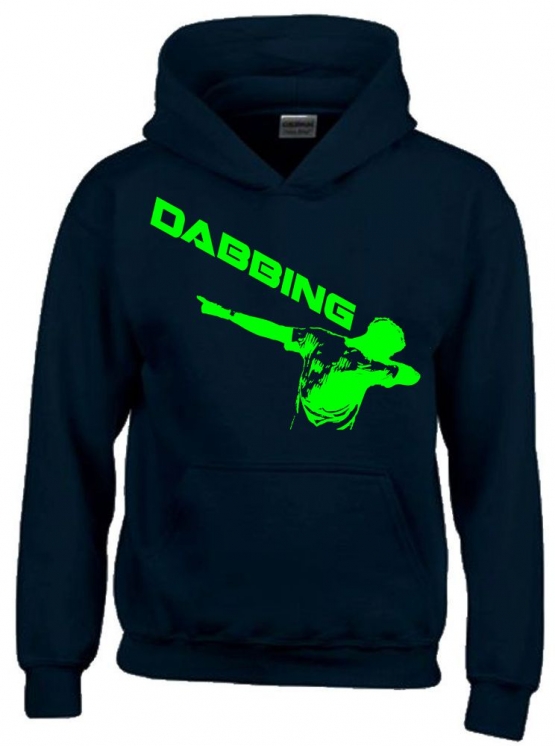 DABBING ! Kinder HOODIE Sweatshirt mit Kapuze Kids Gr.128 - 164 cm Dabbin