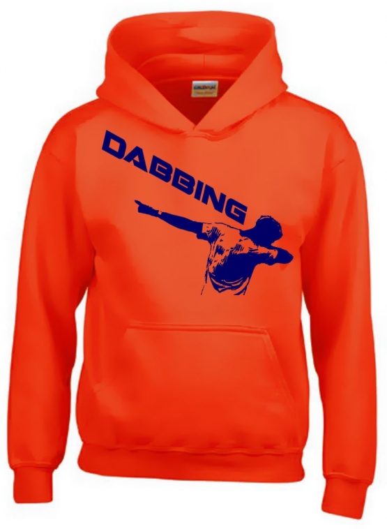 DABBING ! Kinder HOODIE Sweatshirt mit Kapuze Kids Gr.128 - 164 cm Dabbin