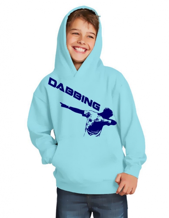 DABBING ! Kinder HOODIE Sweatshirt mit Kapuze Kids Gr.128 - 164 cm Dabbin