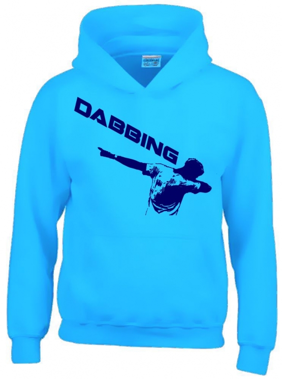 DABBING ! Kinder HOODIE Sweatshirt mit Kapuze Kids Gr.128 - 164 cm Dabbin