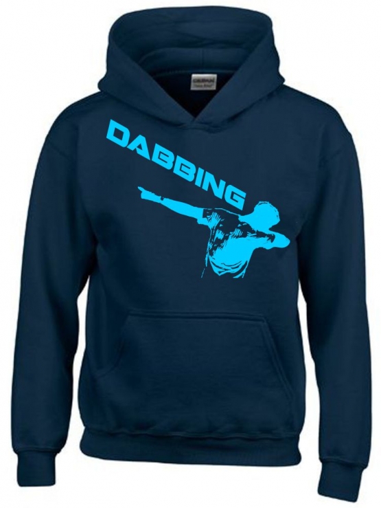 DABBING ! Kinder HOODIE Sweatshirt mit Kapuze Kids Gr.128 - 164 cm Dabbin