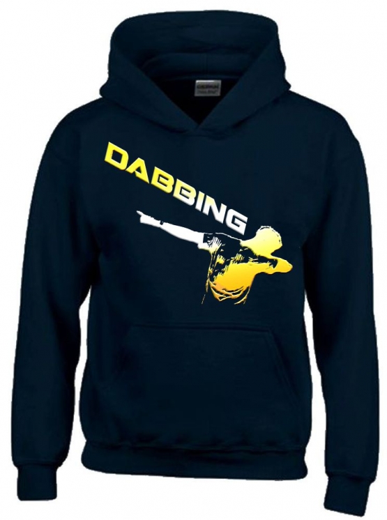 DABBING ! Kinder HOODIE Sweatshirt mit Kapuze Kids Gr.128 - 164 cm Dabbin