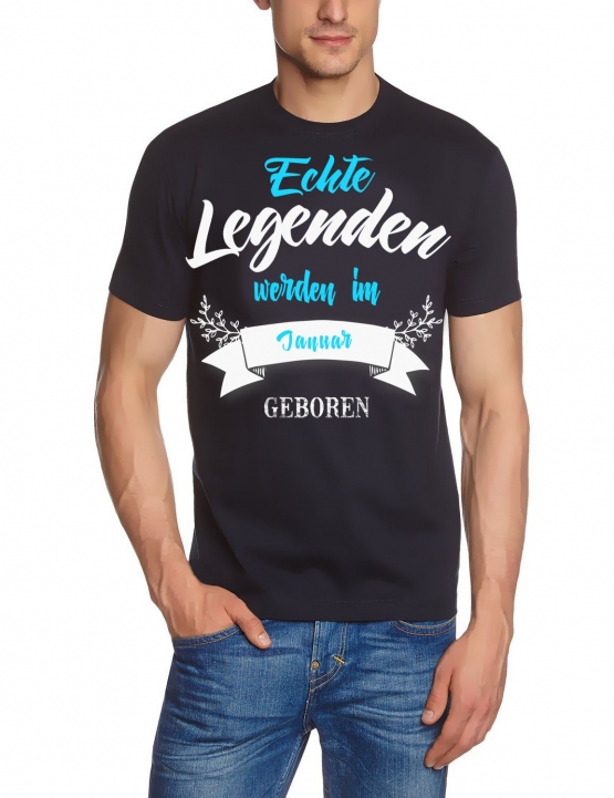 Echte Legenden werden im Januar geboren ! Geburtstag T-SHIRT Gr.S M L XL XXL 3XL 4XL 5XL schenken Birthday Party FeiernEchte Legenden werden im Januar geboren ! Geburtstag T-SHIRT Gr.S M L XL XXL 3XL 4XL 5XL schenken Birthday Party Feiern