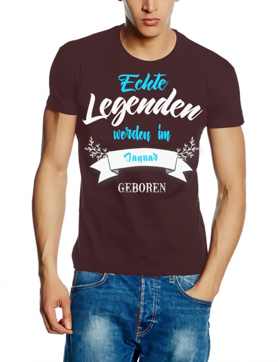 Echte Legenden werden im Januar geboren ! Geburtstag T-SHIRT Gr.S M L XL XXL 3XL 4XL 5XL schenken Birthday Party FeiernEchte Legenden werden im Januar geboren ! Geburtstag T-SHIRT Gr.S M L XL XXL 3XL 4XL 5XL schenken Birthday Party Feiern