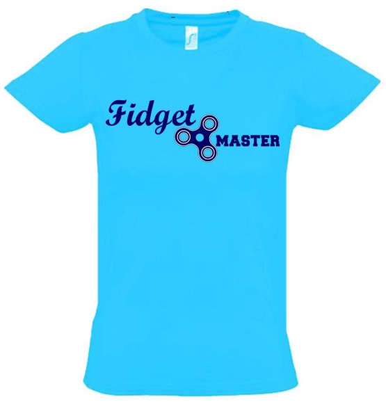 FIDGET MASTER ! Kinder T-Shirt Kids Gr.128 - 164 cm Fidget Spinner